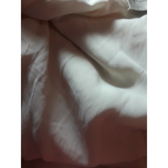 Roos Atkins Coat Ivory Curly Boucle Wool 1960 Jacket Bell Sleeves Size Medium - Picture 12 of 12